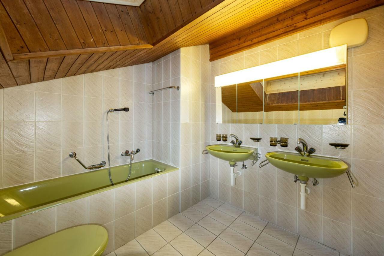 Apartamento Fortuna Dachgeschoss Grächen Exterior foto