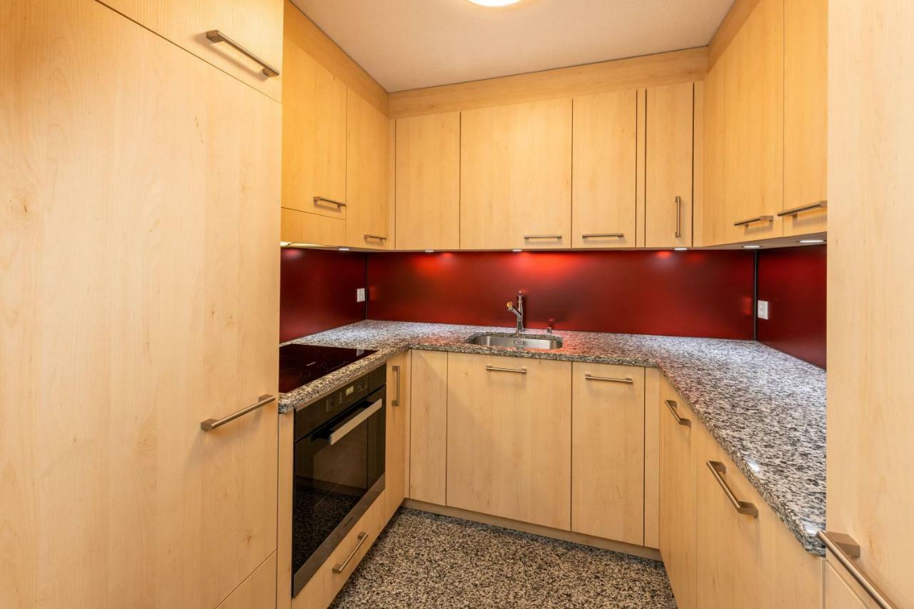 Apartamento Fortuna Dachgeschoss Grächen Exterior foto
